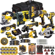 Dewalt 18V 9 Piece Power Tool