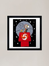 Snoopy wing pilot red five - wing,