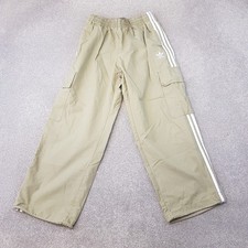 Adidas Mens Tracksuit Bottoms Medium Green Cargo Originals Ripstop 3/4 Pants