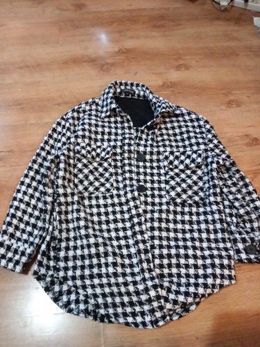 Ladies tone chequered jacket - 2,