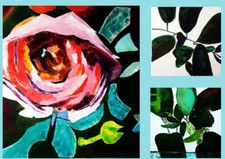 Rose Large Canvas ORIGINAL Oil