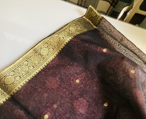 Sari saree fabric with blouse - saree,