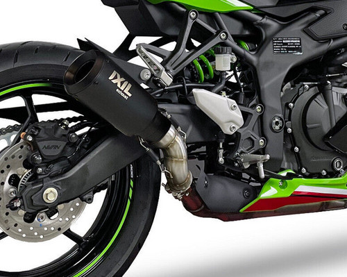 Ixil black muffler - ixil, kawasaki