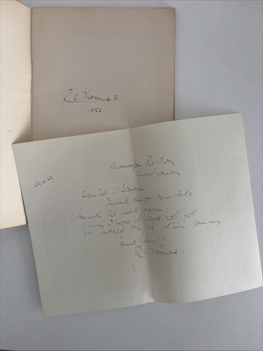Thomas 1953 signed - thomas, with