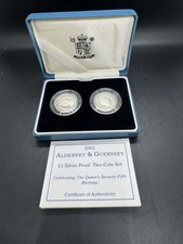 Alderney guernsey 2001 - &, £1