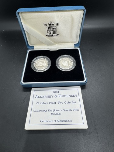 Alderney guernsey 2001 1 - &, £1