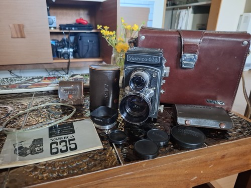 Yashica 635 tlr - yashica,