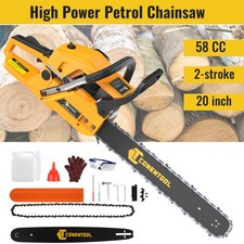 CONENTOOL 58cc Petrol Chainsaw 2 Stroke 3.4HP 20" 51cm Bar Easy Start