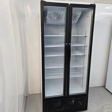 Display Fridge Double Upright