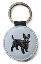 Scottish Terrier Keyring