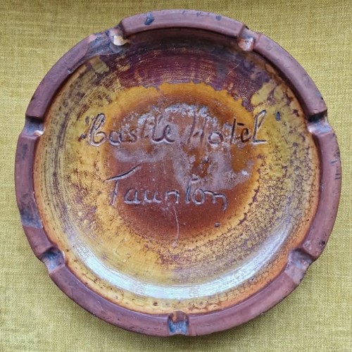 Vintage pottery ashtray from - vintage,