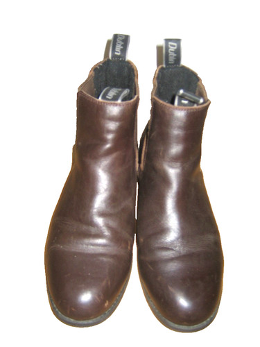 Dublin brown leather jodhpur - ,
