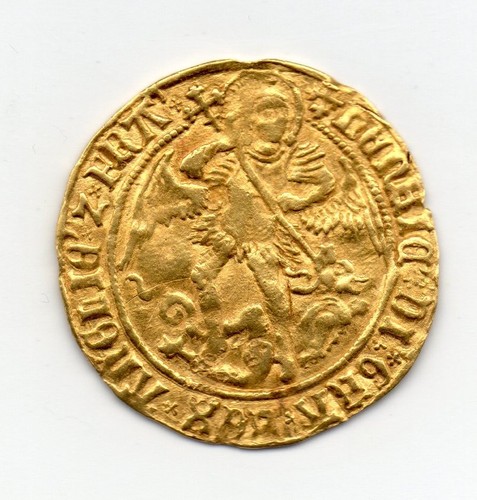 Henry vii gold - gold, angel,