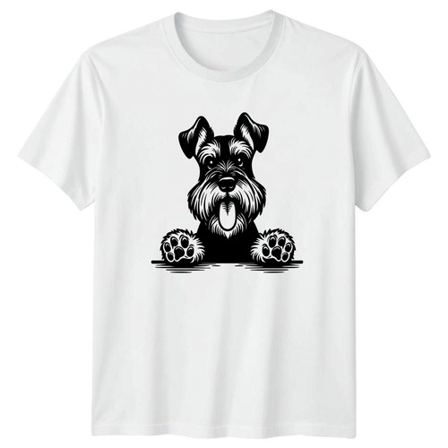Schnauzer dog graphic - dog, mens