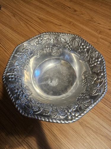 Lenox pewter metal bowl - pewter,