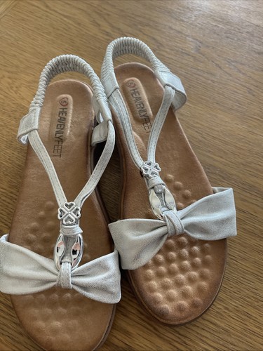 Heavenly feet silver stretchy - heavenly,
