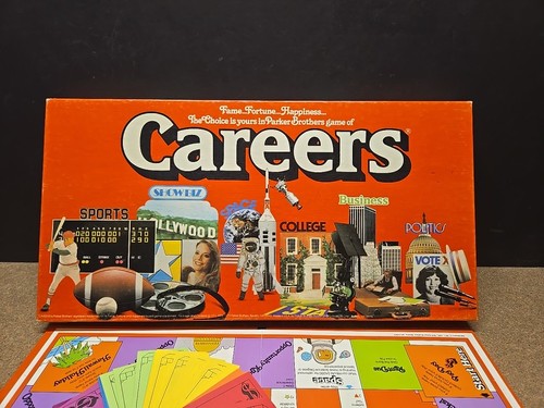 1979 careers family board game - board,
