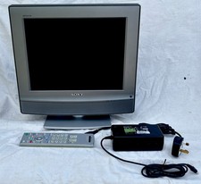 Sony Bravia KDL-15G2000 15" LCD TV Retro Gaming Original Remote + PSU All Tested