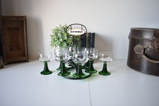 Vintage Wine Glasses X 8 And a