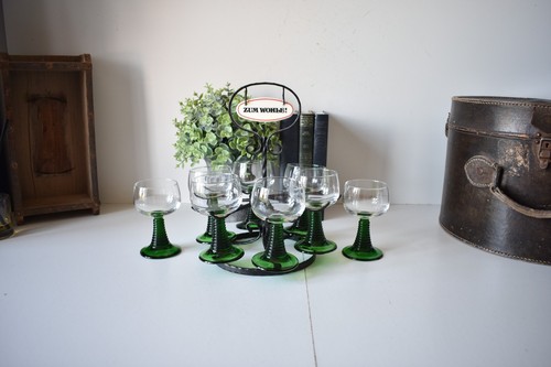 Vintage wine glasses and - glasses, x