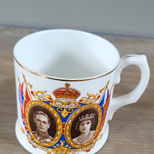 Coronation mug king george - mug, vi