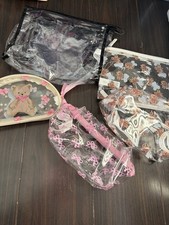Bundle of primark make up bags