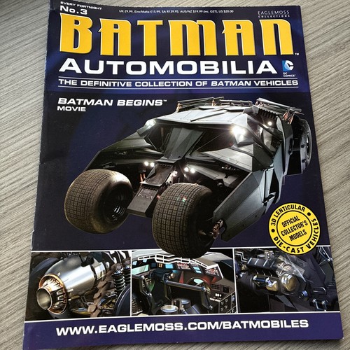 Eaglemoss batman automobilia - eaglemoss,