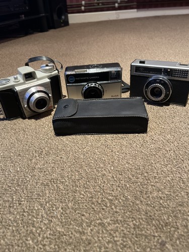Selection vintage cameras - vintage,