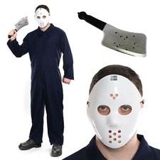 JASON HALLOWEEN COSTUME ADULTS