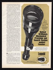 1971 Leupold Scope Golden Ring