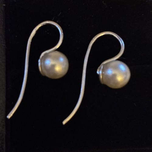 Vintage sterling silver pearl - vintage,