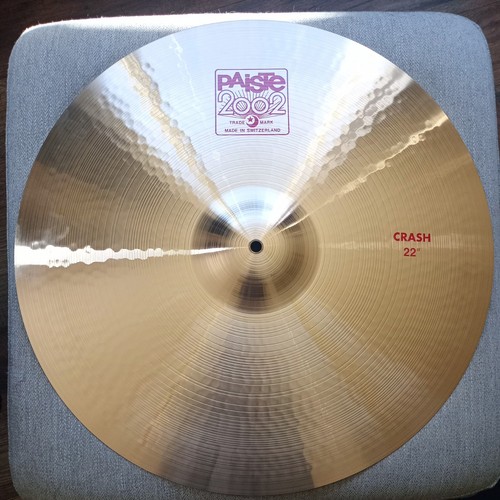 Paiste 2002 crash - paiste,