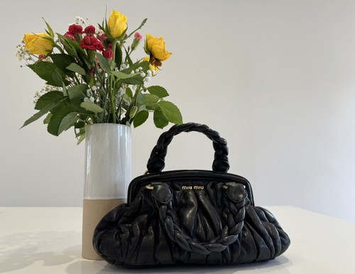 Miu logo handbag - miu,