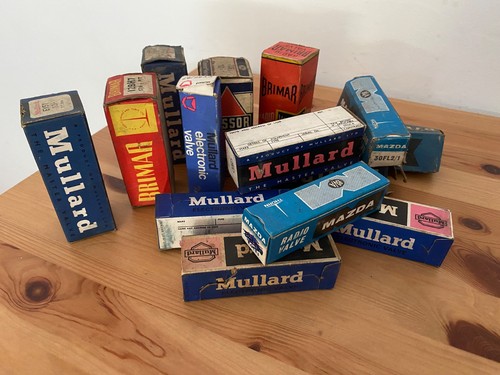 Vintage radio valves tubes - vintage,