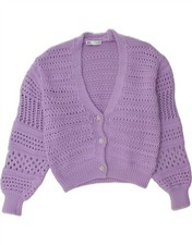 ZARA Womens Crochet Cardigan