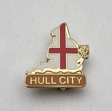 RARE HULL CITY VINTAGE PIN BADGE