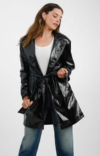 ASOS DESIGN Womens Black Faux