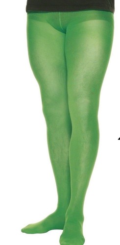 Tights men green elf - men,