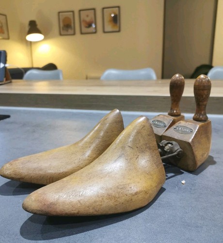 Vintage wooden shoe - vintage,