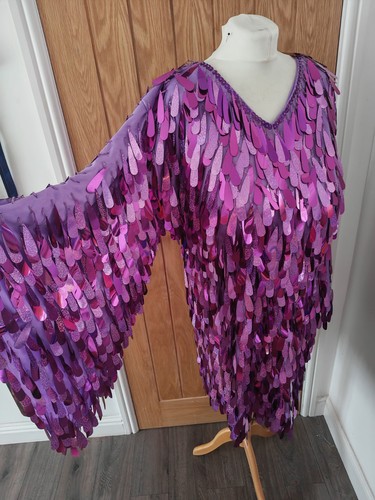 Purple drag queen sequin - queen,