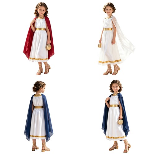 Girls cosplay metallic trim - girls,