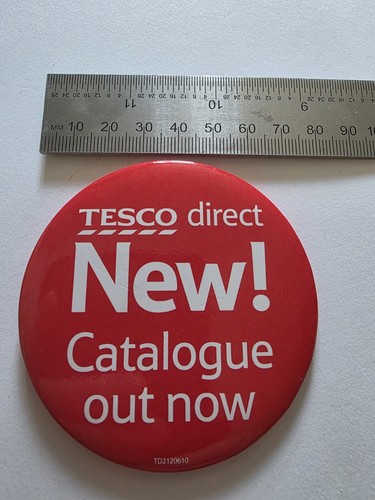 Tesco staff badge - tesco,