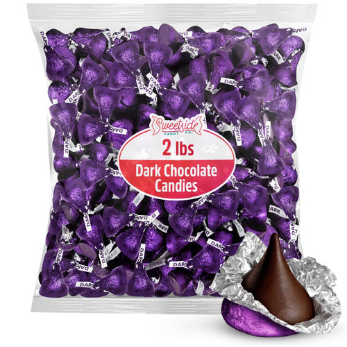 Dark chocolate kisses lb - chocolate, 2