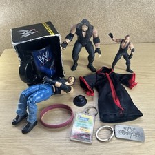 WWE WWF Wrestling The Undertaker Accessories Bundle 