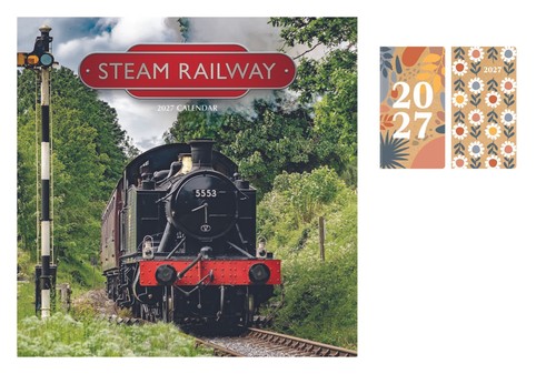Steam railway wall - railway,