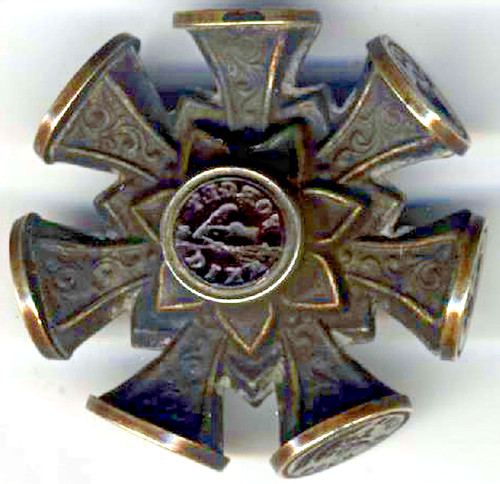 Antique wax seal wheel black - antique,
