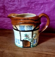 Burlington Ware Devon Cottage / Cobb Milk Or Cream Jug Vintage Ceramic Pottery