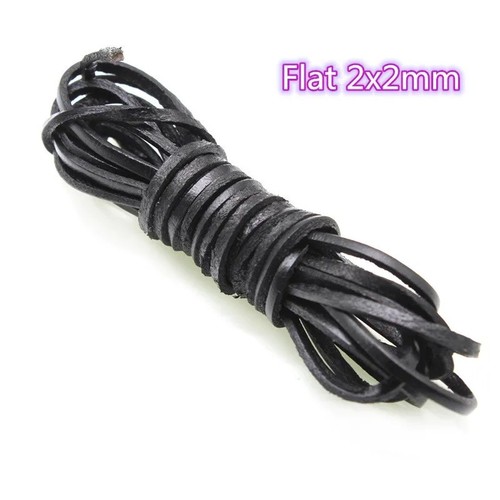 Genuine cow leather - genuine, cord