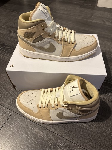 Air jordan mid sesame - air, 1