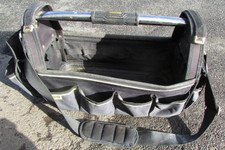 STANLEY Hand Tool Tote Carry Bag With Many Pockets Hard Base